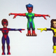 Illustration for article titled Mean Marvel Characters Transformed Into Cute Video Game Characters